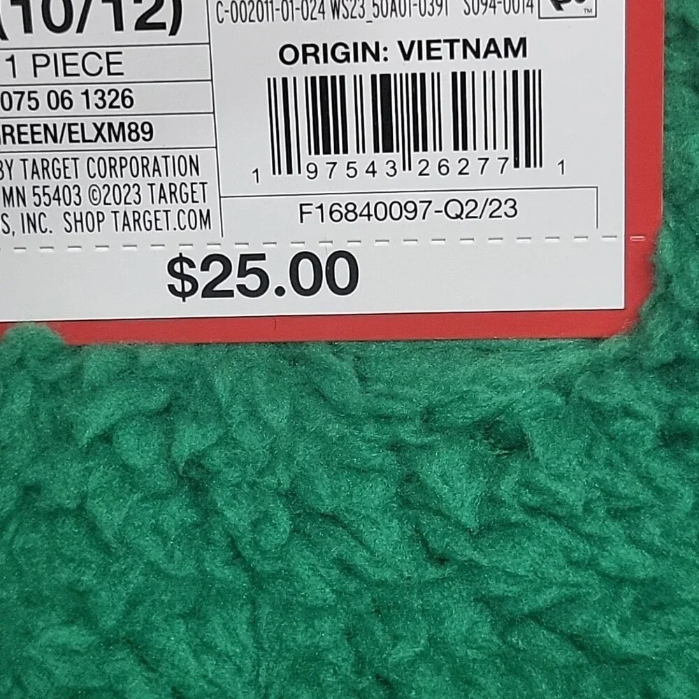 Kids Boys Girls Cozy Lounge Sherpa Sweatshirt Pullover Large Size 10/12 Green